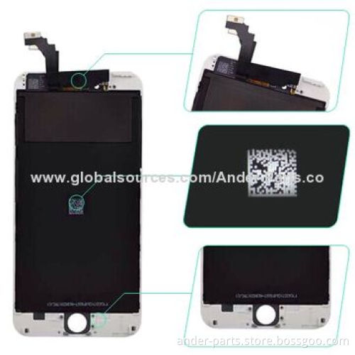 Complete LCD Screen for iPhone 6(Plus), Black/White, Wholesale, 100% TestedNew